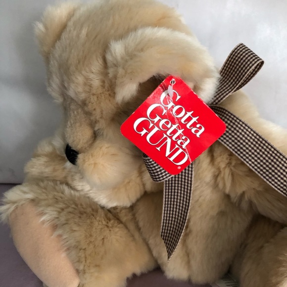 Vintage Gund Sitting Teddy Bear “My name is Augie” - Picture 5 of 5